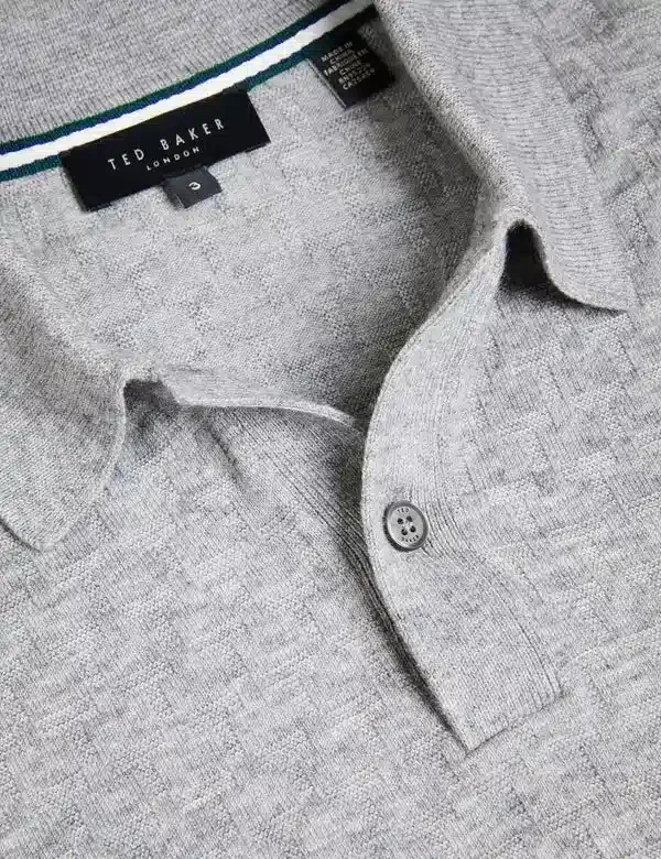 MORAR Long Sleeve T Stitch Knitted Polo MORAR Long Sleeve T Stitch Knitted Polo