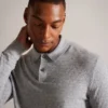 MORAR Long Sleeve T Stitch Knitted Polo MORAR Long Sleeve T Stitch Knitted Polo