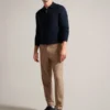 MORAR T Knit Long Sleeve Polo Top