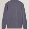 MORAR T Knit Long Sleeve Polo Top