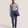 NANTUCKET Dobby Stretch Cotton Slim Fit Shirt