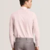 NANTUCKET Geo Texture Stretch Cotton Slim Fit Shirt