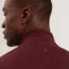 PAFAVOR Quilted Front Funnel Neck Zip-Up Gilet