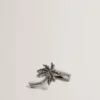 PALMIIE Palm Tree Cufflink Lapel Pin Set