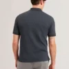 REDMAN Textured Pure Cotton Knitted Polo Shirt