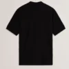 REDMAN Textured Pure Cotton Knitted Polo Shirt