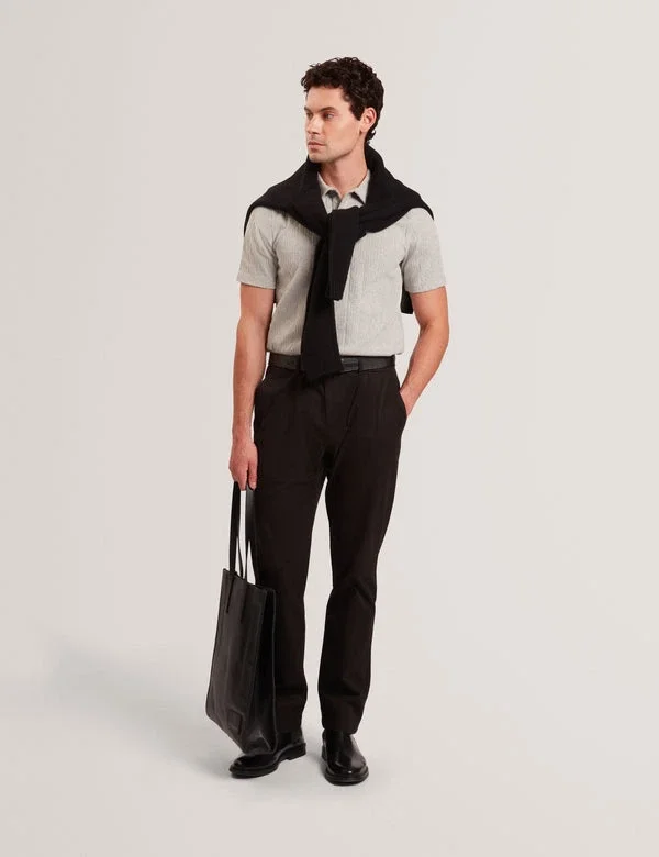 REMBRAN Cable Texture Cotton Blend Polo REMBRAN Cable Texture Cotton Blend Polo