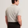 REMBRAN Cable Texture Cotton Blend Polo REMBRAN Cable Texture Cotton Blend Polo