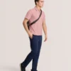 RIB ZIP POLO Ribbed Zip Polo
