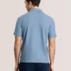 RIB ZIP POLO Ribbed Zip Polo