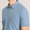 RIB ZIP POLO Ribbed Zip Polo