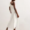 RIKUTO Satin Midi Dress