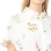RILEY Floral Belted Midi Shirt Dress
