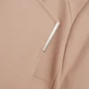 ROSELL Longline Belted Wool Wrap Coat