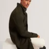 RUABON Funnel Neck Longline Jacket With Liner