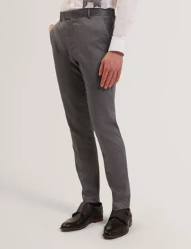 SABATON Slim Fit Stretch Cotton Twill Smart Pants