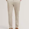 SABATON Slim Fit Stretch Cotton Twill Smart Pants