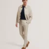 SABATON Slim Fit Stretch Cotton Twill Smart Pants