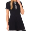 SALLY Short Sleeve Polo Mini Dress