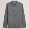 SELWYNJ Lightweight Wool Blend Shirt Jacket