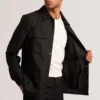 SELWYNJ Lightweight Wool Blend Shirt Jacket