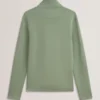 SIMONEA Textured Panel Half-Zip Modal Sweatshirt