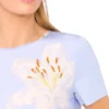 SPENCER Lily Print Crew Neck T-Shirt