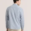 STRIPE SHIRT Striped Woven Long Sleeve Shirt