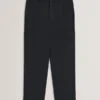 TEDDOT Tapered Leg Cotton Stretch Twill Pants