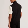 TERINCE Zip-Through Funnel Neck Gillet