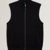 TERINCE Zip-Through Funnel Neck Gillet