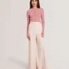 TRAGAT Ultra Wide Leg Woven Tailored Trousers