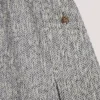 VULPAM Sleeveless Knit Bodice Boucle Mini Dress