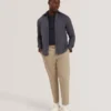 VYSER Jacquard Check Woven Long Sleeve Shirt