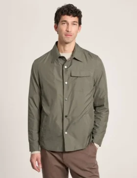 WALDEN Houndstooth Cotton Blend Coach Jacket