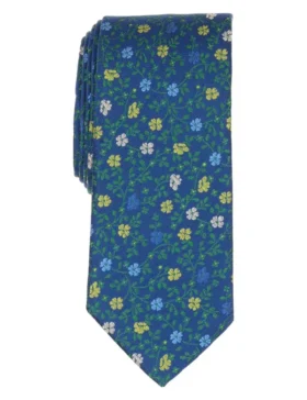 WESTMOOR Vine Floral Silk Tie