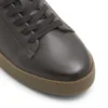 WESTWOOD Black & Brown Leather Cup Sole Sneakers