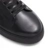 WESTWOOD Black Leather Cup Sole Sneakers