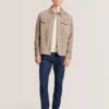 WILBUR Suede Shirt Jacket