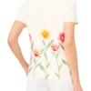 WILLOW Floral Border Crew Neck T-Shirt