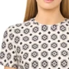 WILLOWW Tile Print Crew Neck T-Shirt