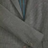 WINFRED Mini Check Wool Modern Fit Suit Jacket