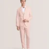 WINTER Flat Front Linen Suit Pant