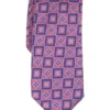WINKLY Geometric Tile Print Silk Tie