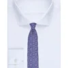 WINKLY Geometric Tile Print Silk Tie