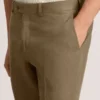 WINTER Flat Front Linen Suit Pant
