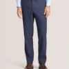 WINTER Textured Modern Fit Wool Suit Pants