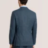 WRIGHT Glen Check Cotton Blend Suit Jacket