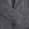 WRIGHT-PLAID Plaid Suit Jacket