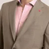 WRIGHT Subtle Check Modern Fit Wool Suit Jacket